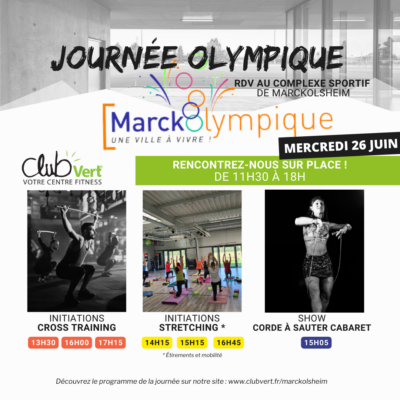 journée olympique - marckolsheim relais de la flamme - club vert animations